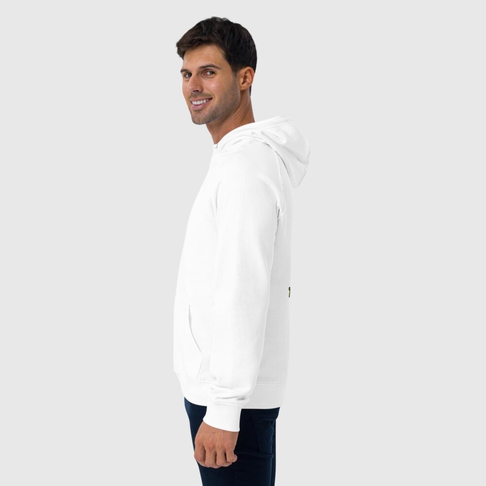 unisex eco raglan hoodie white left 654e282680ccc