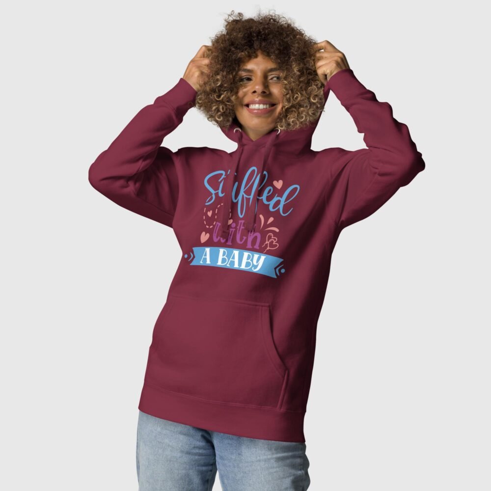 unisex premium hoodie maroon front 654f0a5f1b0ef