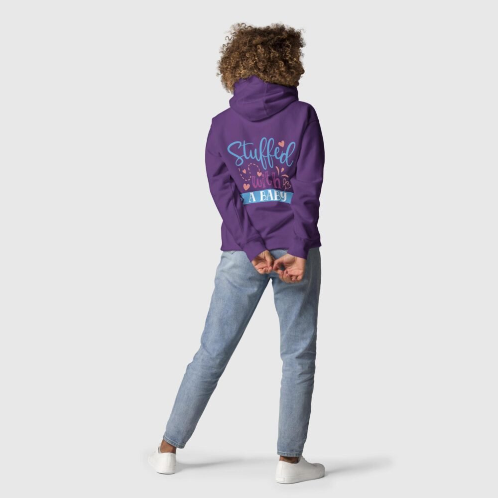 unisex premium hoodie purple back 654f0a5f150ba