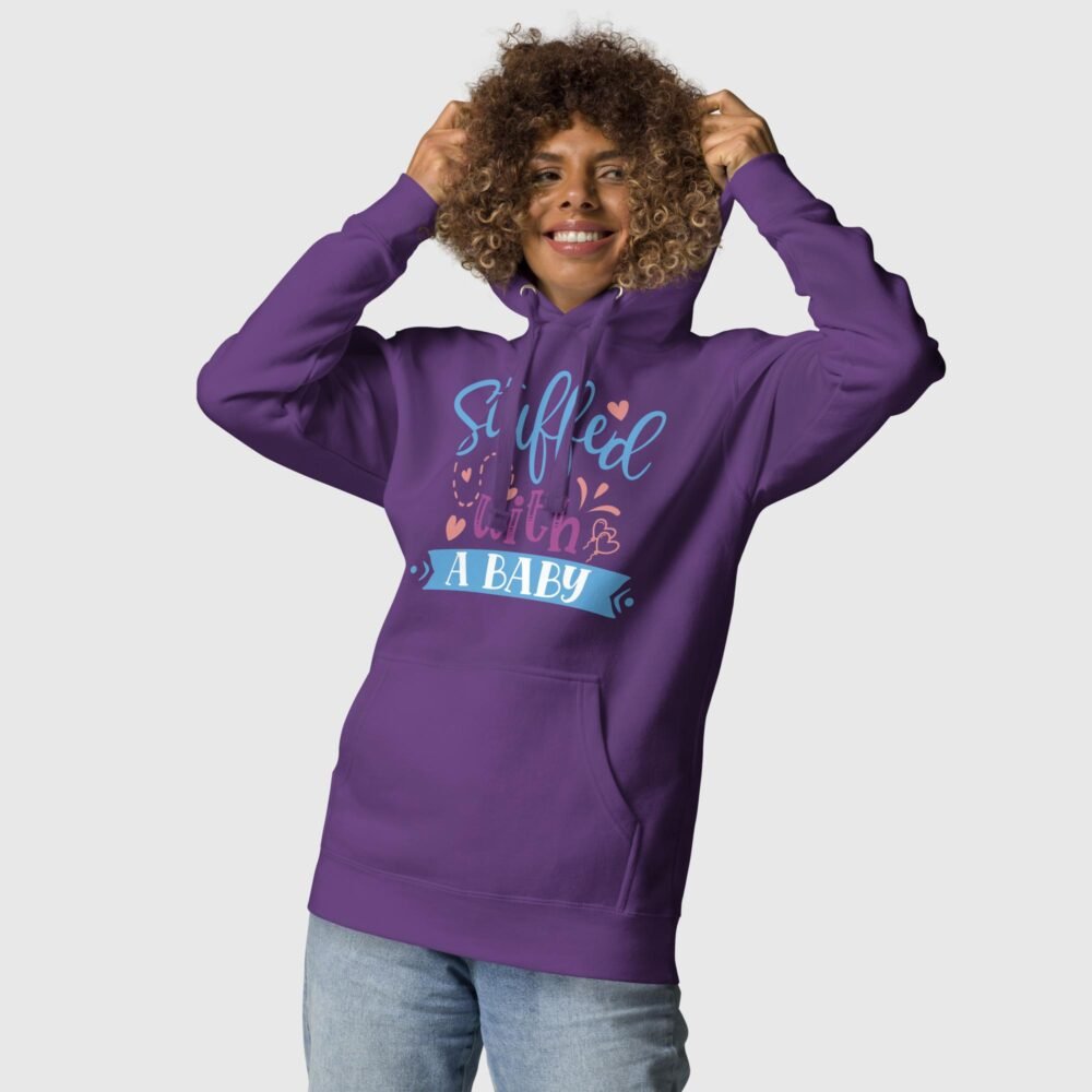 unisex premium hoodie purple front 654f0a5f0fd23