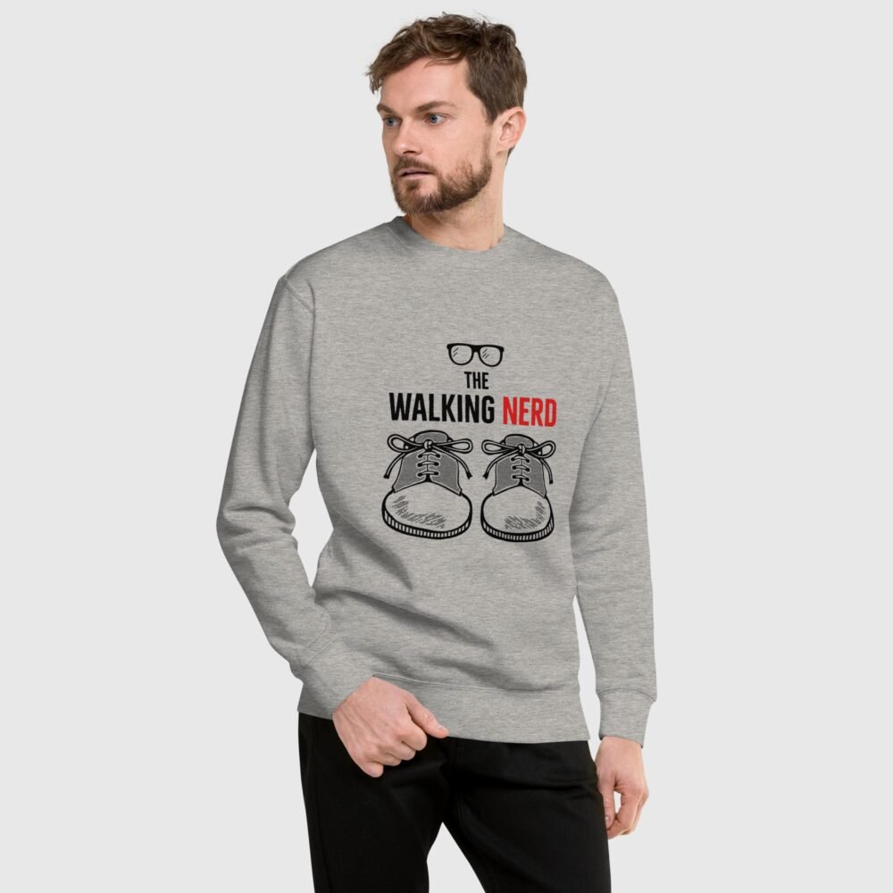unisex premium sweatshirt carbon grey front 654fd1500a46f