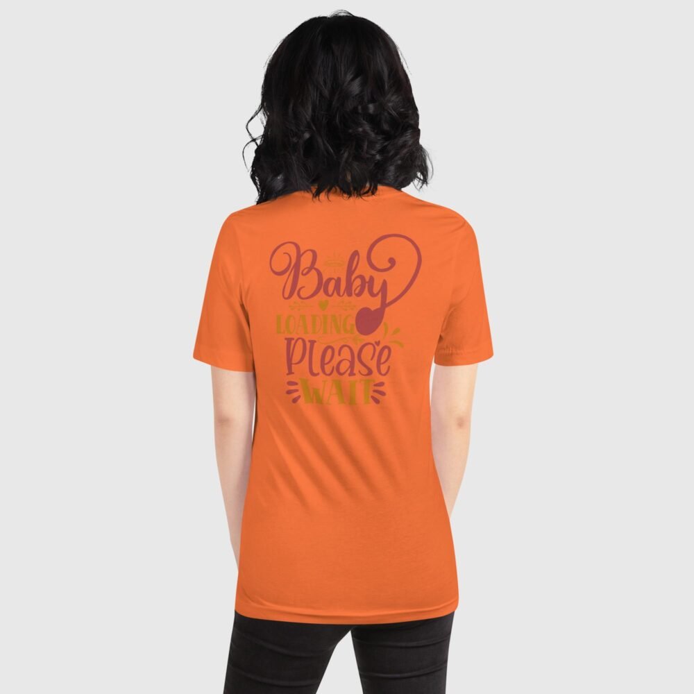 unisex staple t shirt orange back 654e2f0441998