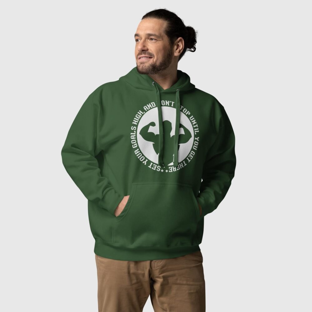 unisex premium hoodie forest green front 658c15fe5777e