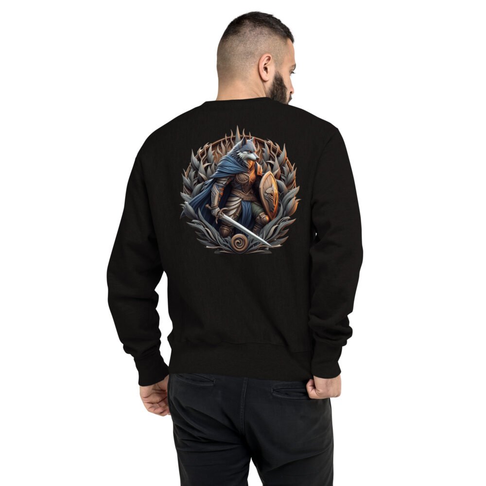 mens champion sweatshirt black back 6597c7cebd707