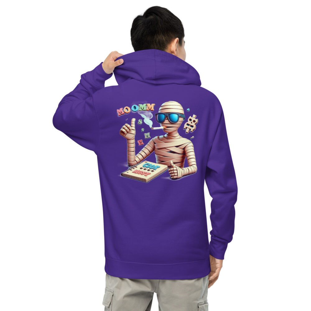 unisex midweight hoodie purple back 6597dddf2f6dc