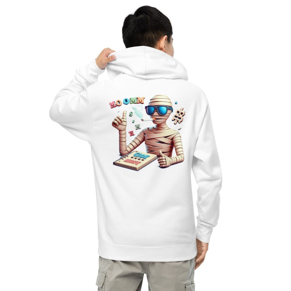 unisex midweight hoodie white back 6597dddf2fce0