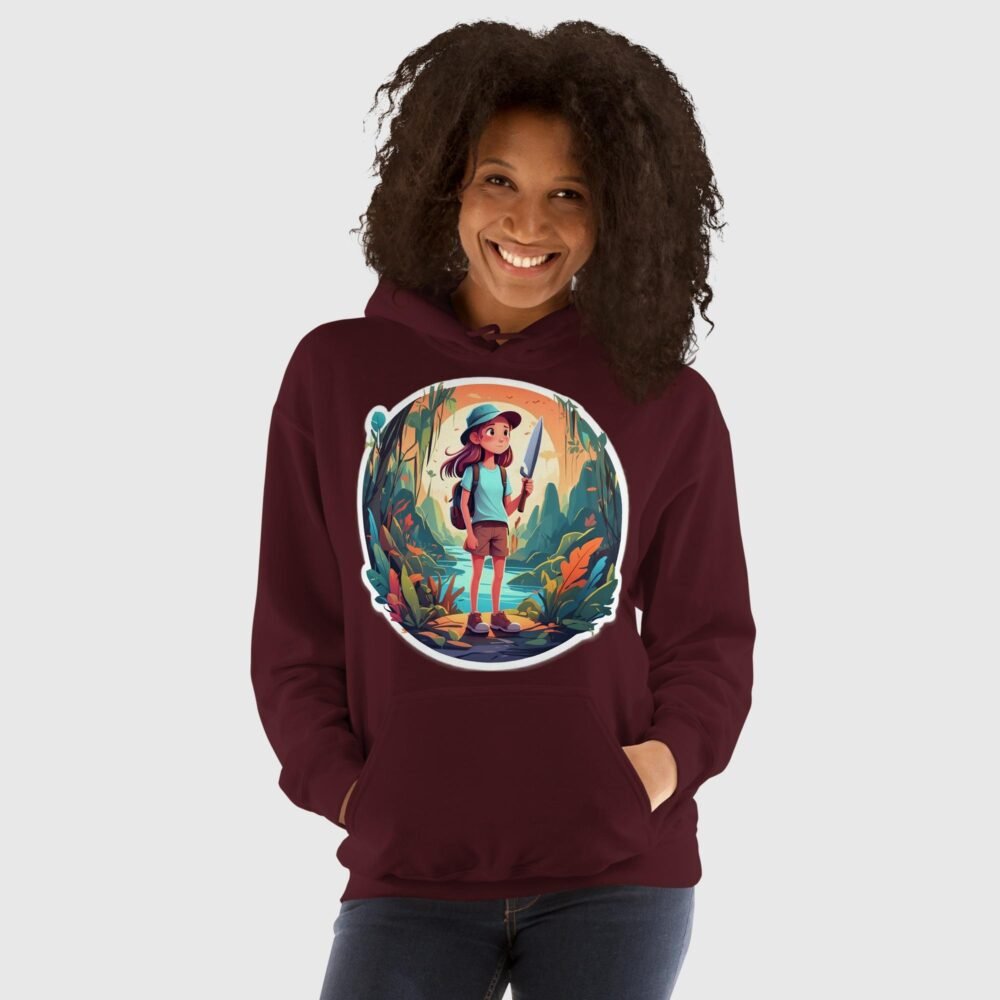 unisex heavy blend hoodie maroon front 65bcafb50a25b