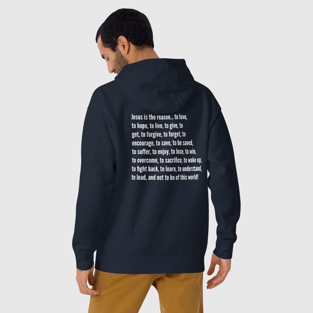 unisex premium hoodie navy blazer back 65e571489d686