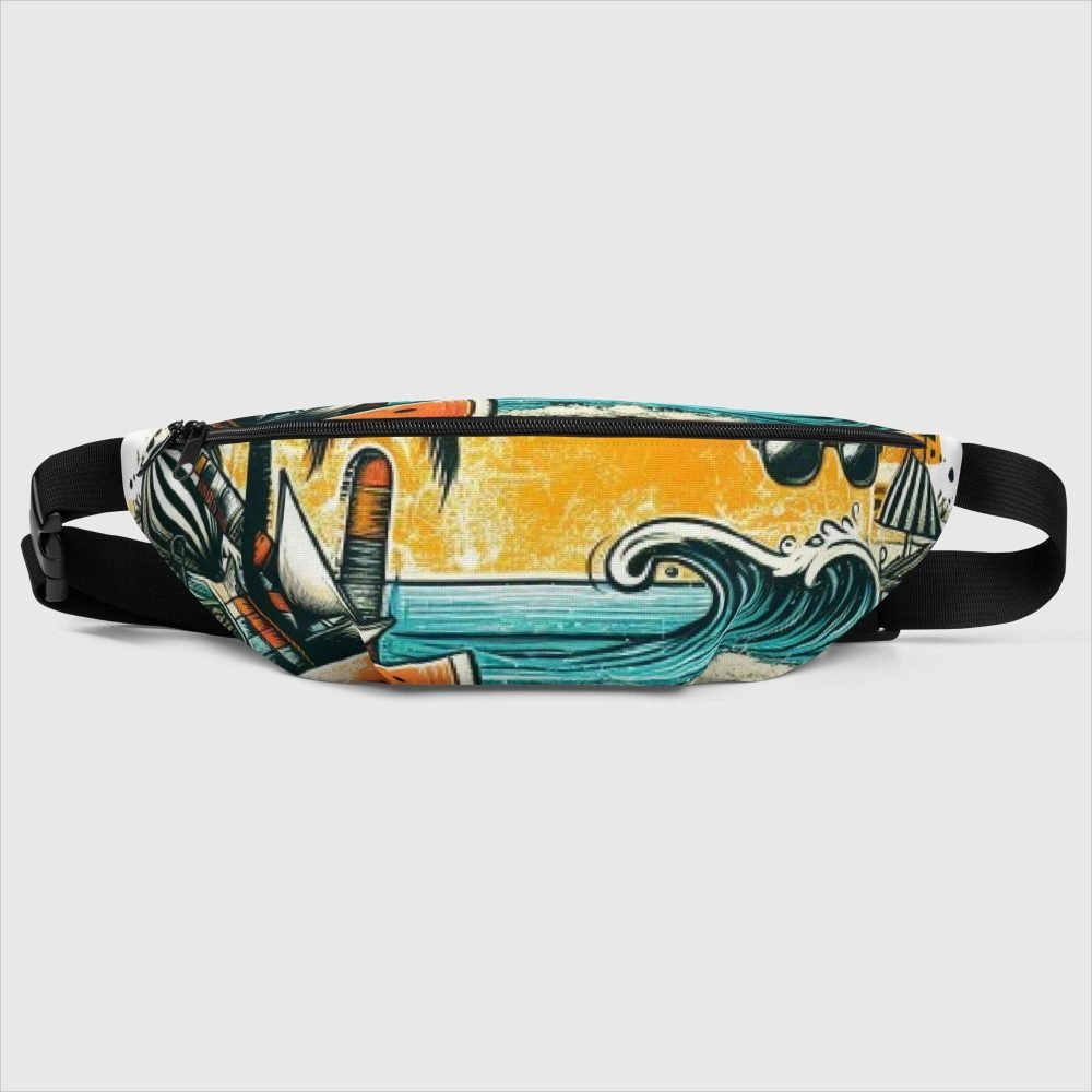 all over print fanny pack white front 660fc00b4193e